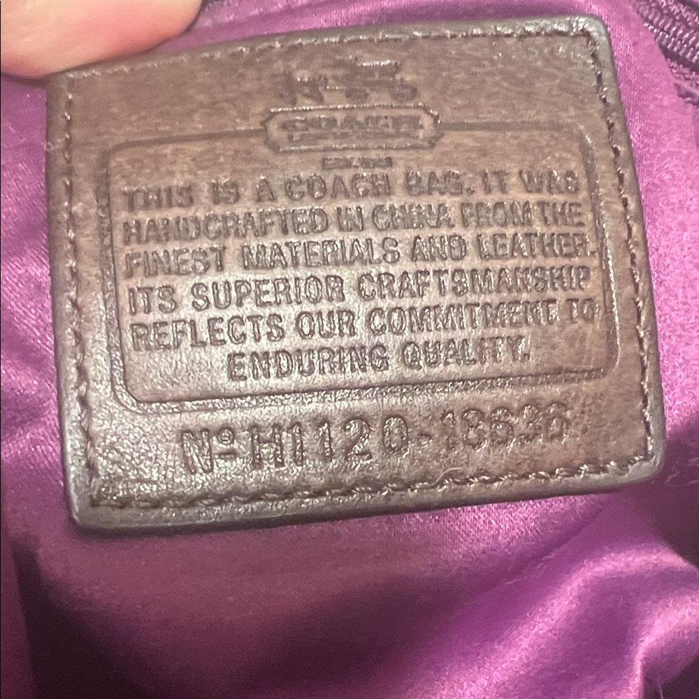 Coach Madison Op Art Sophia Satchel # 18636 - Picture 12 of 16